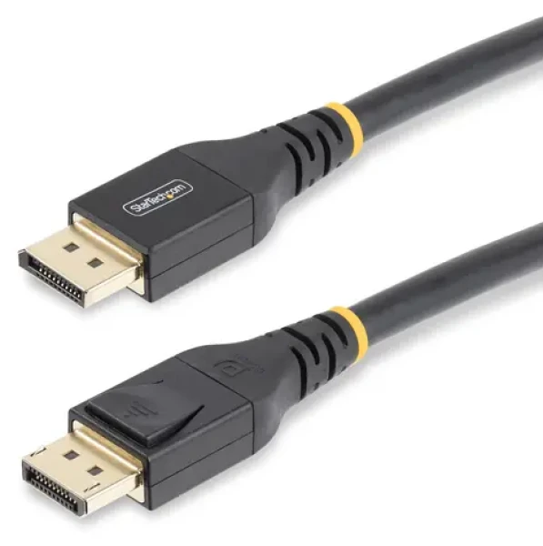 StarTech DisplayPort 1.4 aktivní 15 m černá / Kabel DisplayPort / 8K / 144 Hz (DP14A-15M-DP-CABLE)