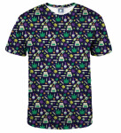 Aloha From Deer Puff Puff T-Shirt TSH AFD717 Green