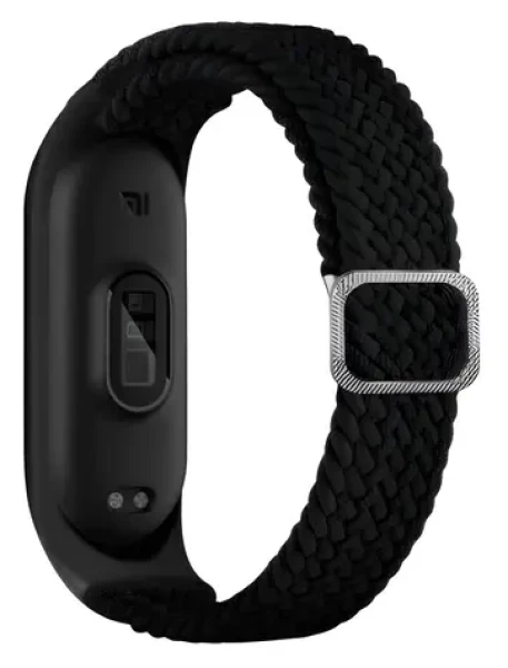 Beline Textilný remienok XIAOMI Mi Band 3 a 4 čierna / Remienok / Textilný