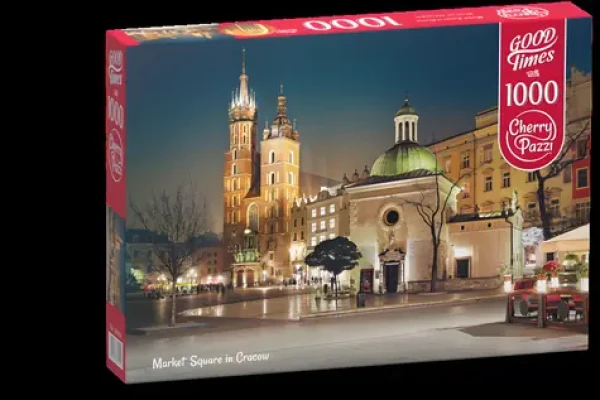 Cherry PAZZI Puzzle Kráľovský rynek v Krakove, Poľsko