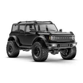 Traxxas TRX97074 Ford Bronco 4x4 komutátorový 1:18 RC model auta elektrický crawler 4WD (4x4) RtR 2,4 GHz; TRX-97074-1BLK