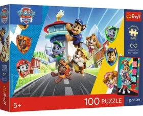 Trefl Puzzle Tlapková patrola + plagát
