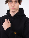 Carhartt WIP Hooded Chase Sweat Black/Gold M