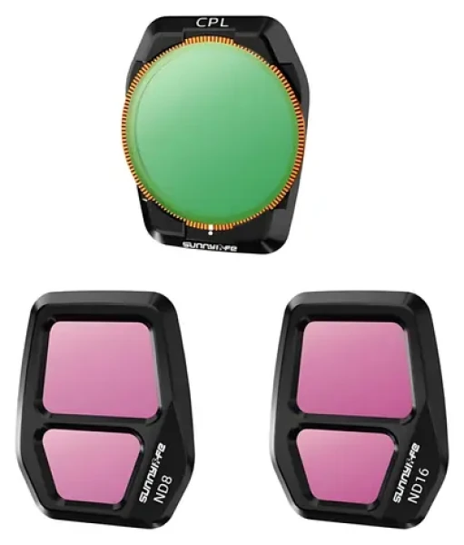 Sunnylife A3S-FI925CPL / Sada filtrov / CPL + ND8 + ND16 / pre DJI Air 3S / 3 ks (A3S-FI925)