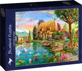 BlueBird Puzzle Chata pri jazere