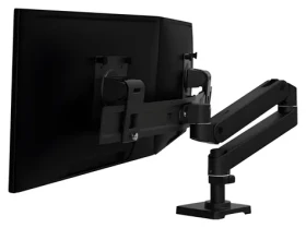 Ergotron LX Pro Desk Dual Direct Arm čierna / Stolné rameno pre 2 monitory (45-684-292)