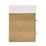 Kúpeľňová skrinka s umývadlom SAT Cube Way 60x53x46 cm dub Hickory mat CUBE46602DHSATCW CUBE46602DHSATCW