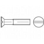 TOOLCRAFT TO-5391915 zápustné skrutky M6 10 mm drážka 1000 ks; TO-5391915