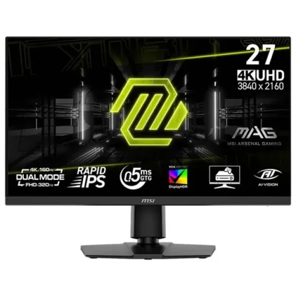 27" MSI MAG 272URDF E16 čierna / UHD / IPS / 16:9 / 0.5ms / 1000:1 / 400cd-m2 / HDMI + DP / VESA (MAG 272URDF E16)
