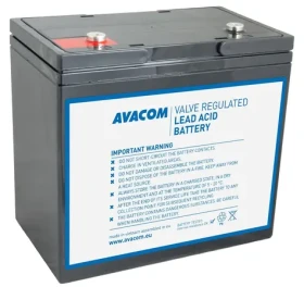 Avacom AVA-RBP01-12550- Kit / Náhradné batérie pre UPS / 12V / 55Ah / VRLA / Tripp Lite PowerWalker (AVA-RBP01-12550-KIT)