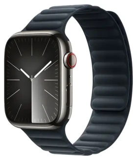 Devia Deluxe Magnetic Fiber Evergreen / Remienok / Apple Watch 44/45/46 mm / magnetický (6942297104648)