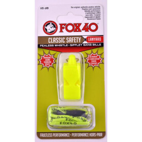 Fox 40 Classic Bezpečnostná píšťalka + šnúra 9903-1308 neon NEPLATÍ
