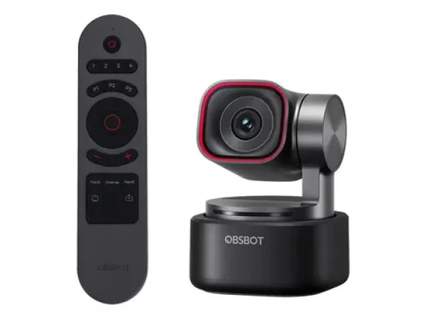 OBSBOT Tiny 3 4K Remote Combo / webkamera / gimbal / 4K@30fps / FullHD@120fps / USB-C / Mikrofón (OWB-2409-CE (R))