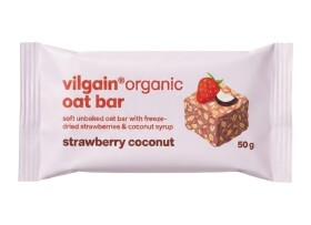 Vilgain Oat Bar BIO – jahoda a kokos 50 g