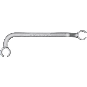 KS Tools 517.0057 Dvojitý očkový kľúč na vstrekovacie vedenia, 17 x 17 mm; 517.0057