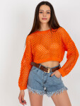 BA SW 9008 jumper.35P oranžová jedna velikost