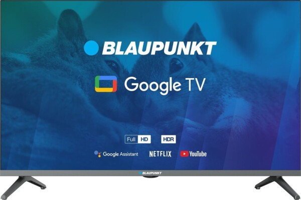 Blaupunkt TV 32" Blaupunkt 32FBG5000S Full HD LED, GoogleTV, Dolby Digital, WiFi 2,4-5GHz, BT, Čierny