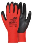 Rukavice Cofra Bysafe Farba: Čierna/ Červená, Veľkosť rukavíc: 11, 1 ks