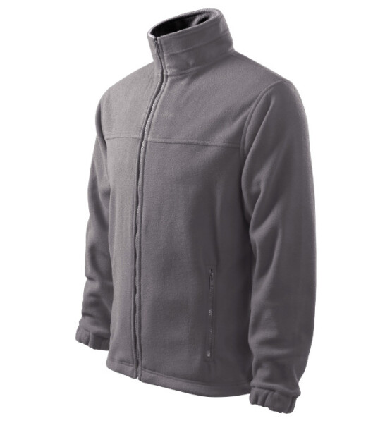 Pánska fleecová bunda steel grey 3XL