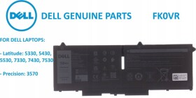 Dell Btry,Pri,54Whr,3C,Lith,Swd