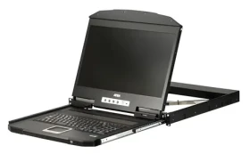 Aten KVM Console / LCD 18,5 "/ 19" 1U / Single Rail / USB+HDMI (CL3700NW-ATA-AG)