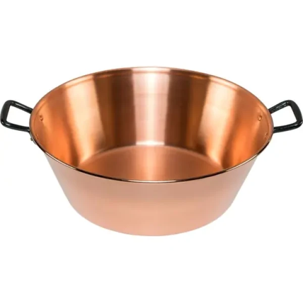 De Buyer Kónický hrniec 38 cm / 9 l / meď + nerezová oceľ (DB6200-38N)