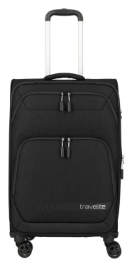 Travelite Kick Off 4w M exp Black 69/73 L TRAVELITE-6948-01