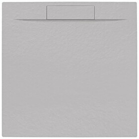 Sprchová vanička štvorcová SAT Fusion 90x90 cm liaty mramor Gris Perla SATFU9090GRP SATFU9090GRP