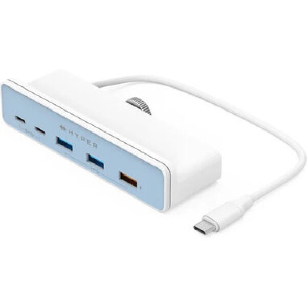 Hyper USB-C Univerzálna 5v1 HUB pre iMac / 2 x USB-C / 2 x USB 3.0 / USB 3.0 7.5W (HD34A6)