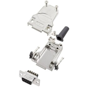 Amphenol L17DTZF25-RG+L77DB25SST sada D-SUB zásuvková lišta 180 ° Pólov: 25 skrutkovací 1 ks; L17DTZF25-RG+L77DB25SST