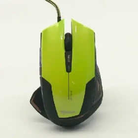 E-BLUE myš Mazer R zelená / optická / drôtová / herná / USB / 6 tlačidiel + koliesko / 2400 dpi (MMEBE24UGG00)