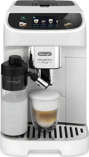 DeLonghi Magnifica PLUS ECAM320.60.W biela / Plnoautomatický kávovar / Dotykový displej / 1450 W (ECAM320.60.W)