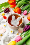 TEA HERITAGE Čierny čaj s jablkom a škoricou Bunny – 5 ks
