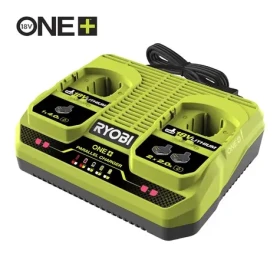 Ryobi RC18240 ONE+ / Dvojportová nabíjačka pre batéria Li- ION / 18V (5133005579)