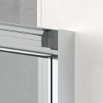 Sprchové dvere 120 cm SAT TEX BB SATTEXDBB120CRT SATTEXDBB120CRT