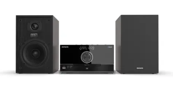 Aiwa MSBTU-600 čierna / Mikrosystém / 50W / Bluetooth 5.0 / CD / USB / FM (MSBTU-600)