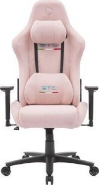 Arozzi Onex Short Pile Linen; Metal; Nylon base | Gaming Chairs | ONEX STC | Pink