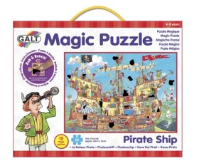 Galt Magické puzzle - pirátska loď 2