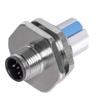 Weidmüller SAISGP-M-5A-M12-WDF 3150920000 guľatý konektor DIN, 1 ks; 3150920000