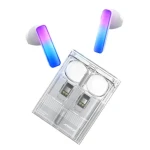 Joyroom JR-TC1 IceLens Series biela / Bezdrôtové slúchadlá / Bluetooth 5.3 / LED svetlá (6941237113634)