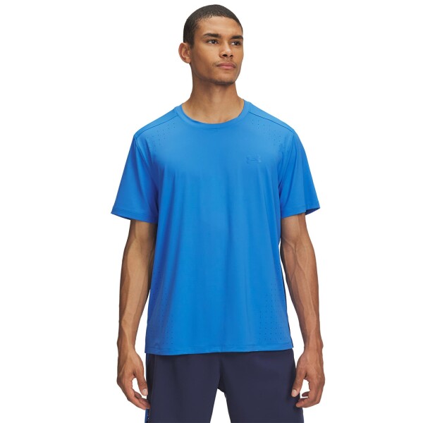 Tričko Under Armour Launch Elite Shortsleeve Blue M