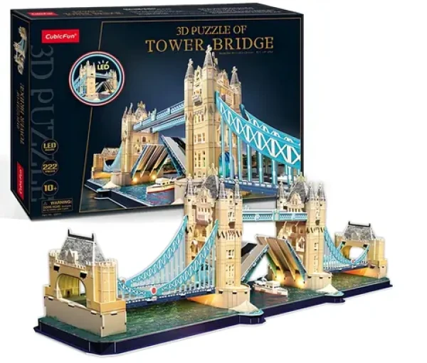 CubicFun Puzzle 3D Tower Bridge LED