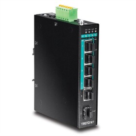 TrendNet TI-PG541 priemyselný ethernetový switch 10 / 100 / 1000 MBit/s; 21.22.1191