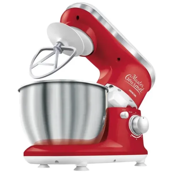 Sencor STM 3624RD-EUE3 červená / kuchynský robot / 4L / 600W (8590669312306)