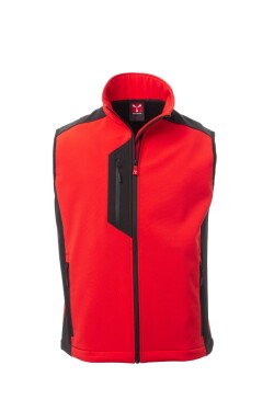 Pracovná vesta Payper CORK Farba: Červená/ Čierna, Veľkosť: 2XL (S00360P11403015XXL)
