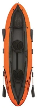 Bestway Nafukovací kajak Ventura s páčkami a pumpou / Rozmery 330x94cm / Max. nosnosť 200 kg (102465052)