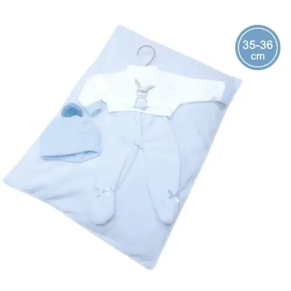 Llorens M635-55 oblečok pre bábiku bábätko NEW BORN veľkosti 35-36 cm