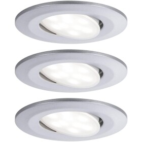 Paulmann Calla LED vstavané kúpeľňové svetlo sada 3 ks 18 W IP65 chróm (matný); 99929