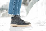 Be Lenka ArcticEdge Charcoal Black členkové barefoot topánky 38 EUR