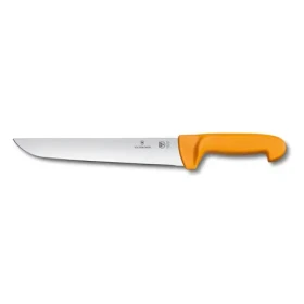 VICTORINOX Swibo oranžová / Mäsiarsky nôž / 21 cm / Hladké ostrie (5.8431.21)